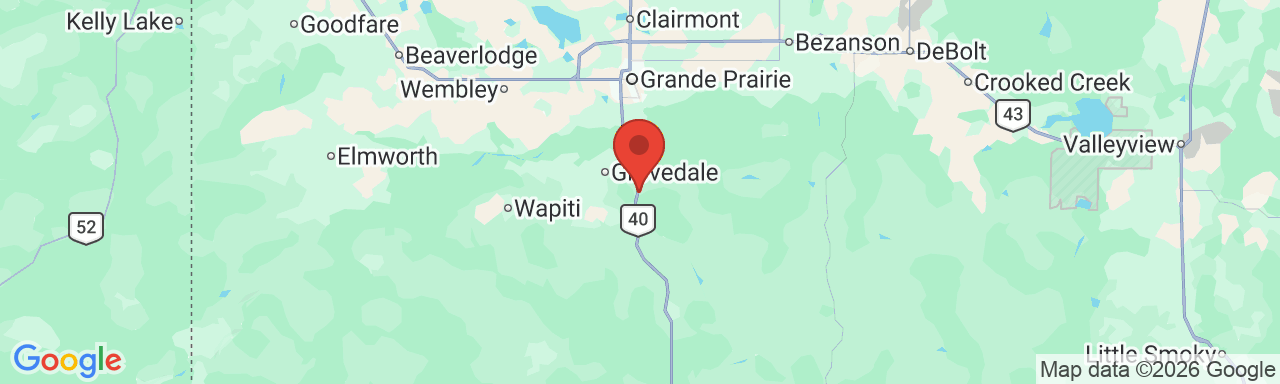 Map of South Wapiti Landfill